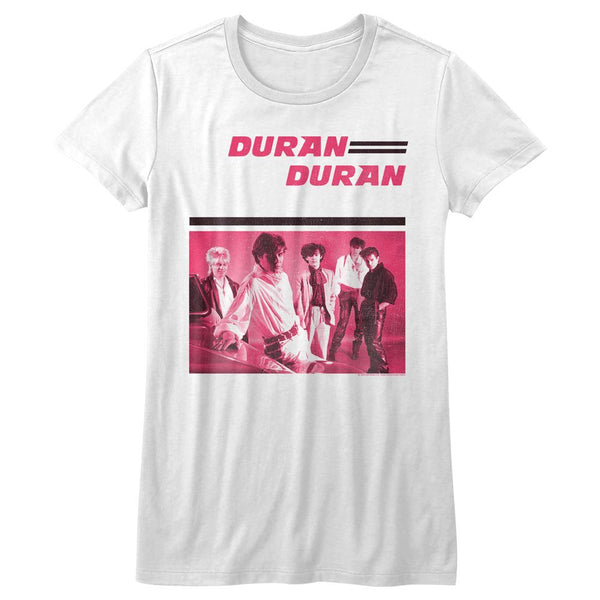 Women Exclusive DURAN DURAN Eye-Catching T-Shirt, PinkDuran