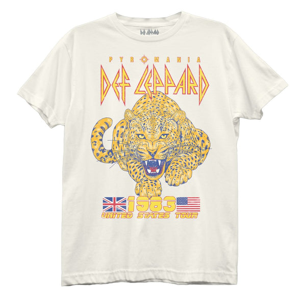 DEF LEPPARD Elite T-Shirt, Cat Tour 1983