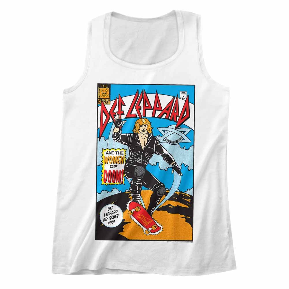 DEF LEPPARD Eye-Catching Tank Top, Comic