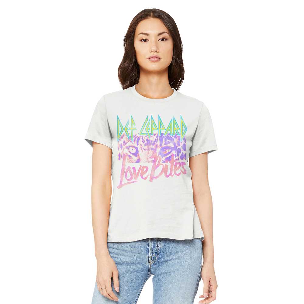 Women Exclusive DEF LEPPARD T-Shirt, Love Bites