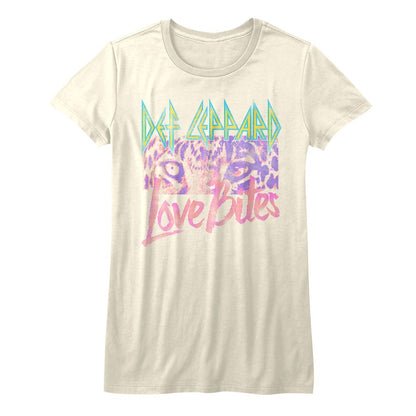 Women Exclusive DEF LEPPARD T-Shirt, Love Bites