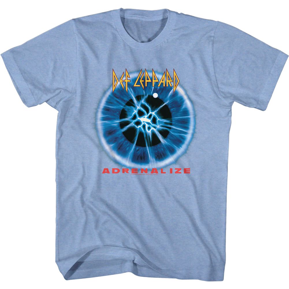 DEF LEPPARD Eye-Catching T-Shirt, Adrenalize Cover