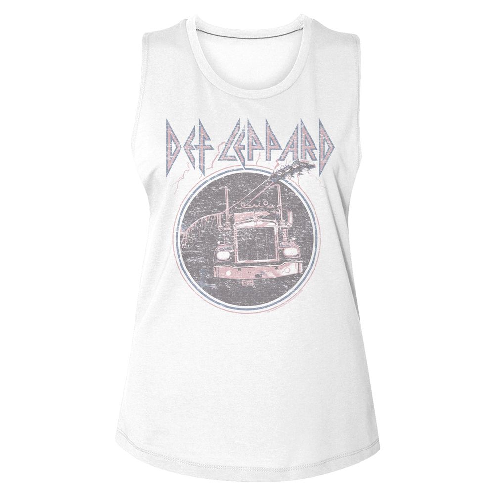 DEF LEPPARD Muscle Tank, Fadded Truck