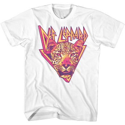 DEF LEPPARD Eye-Catching T-Shirt, Leopard