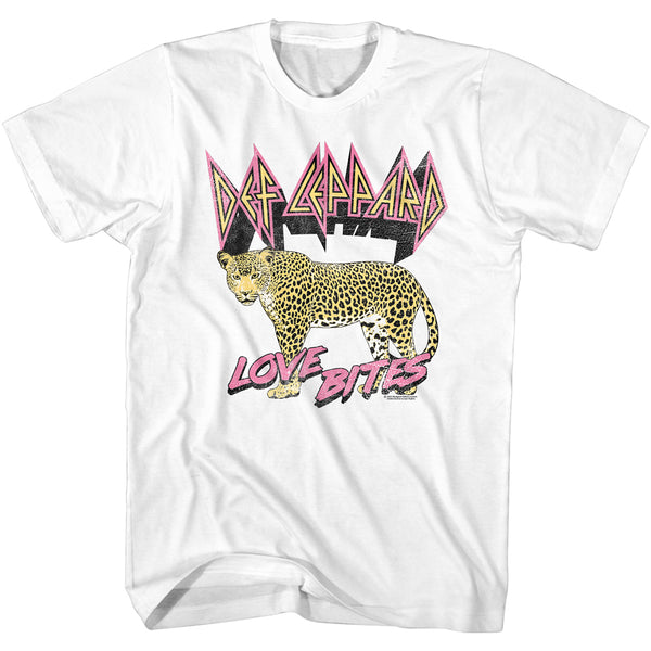 DEF LEPPARD Eye-Catching T-Shirt, Leopard Bites