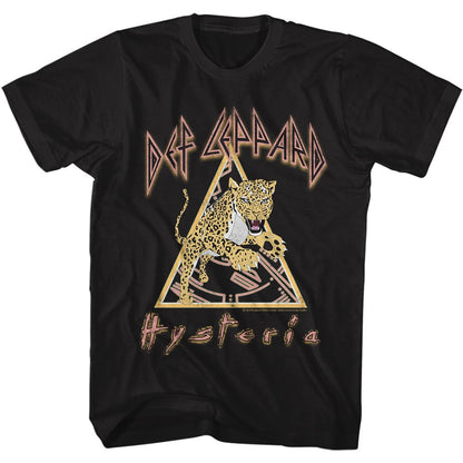 DEF LEPPARD Eye-Catching T-Shirt, Hysteria Lep