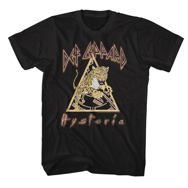 DEF LEPPARD Eye-Catching T-Shirt, Hysteria Tour 1987