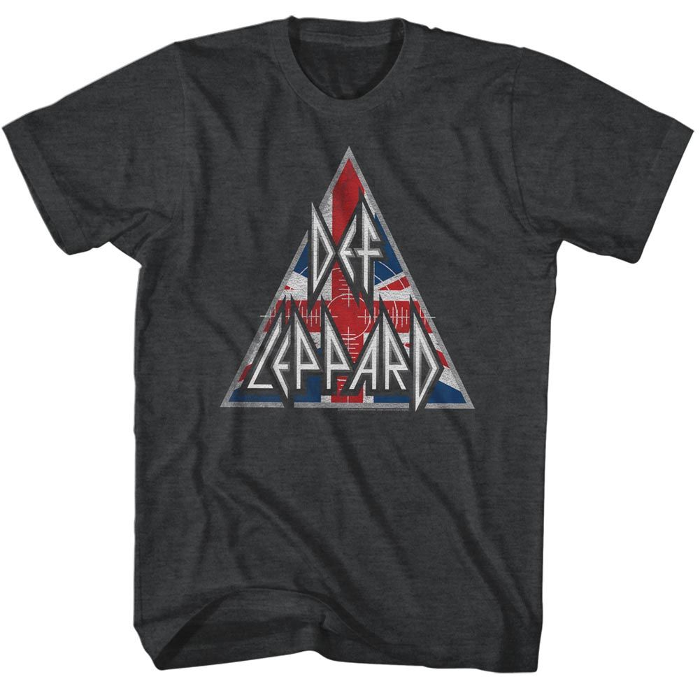 DEF LEPPARD Eye-Catching T-Shirt, Brit Logo