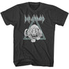 DEF LEPPARD Eye-Catching T-Shirt, Double Triangle