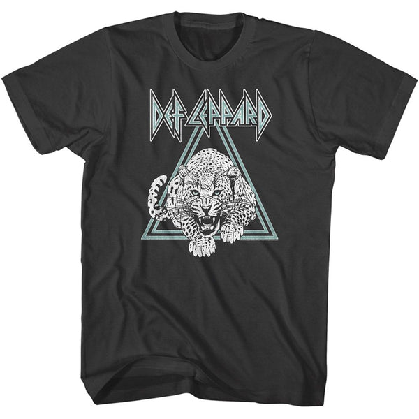 DEF LEPPARD Eye-Catching T-Shirt, Double Triangle