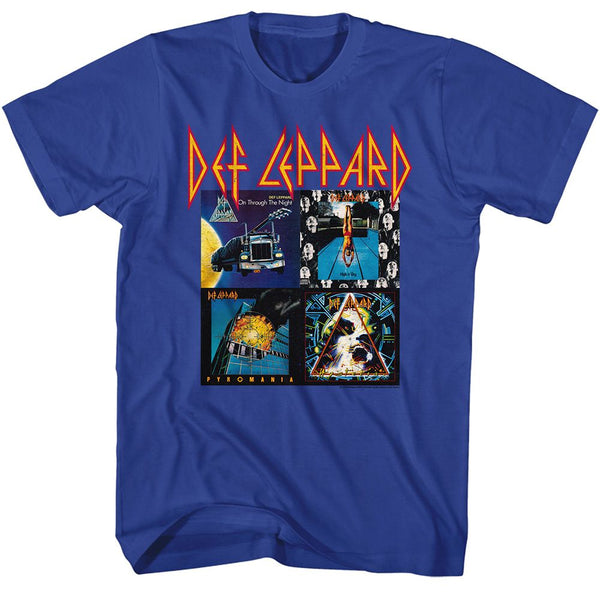 DEF LEPPARD Eye-Catching T-Shirt, Great Albums