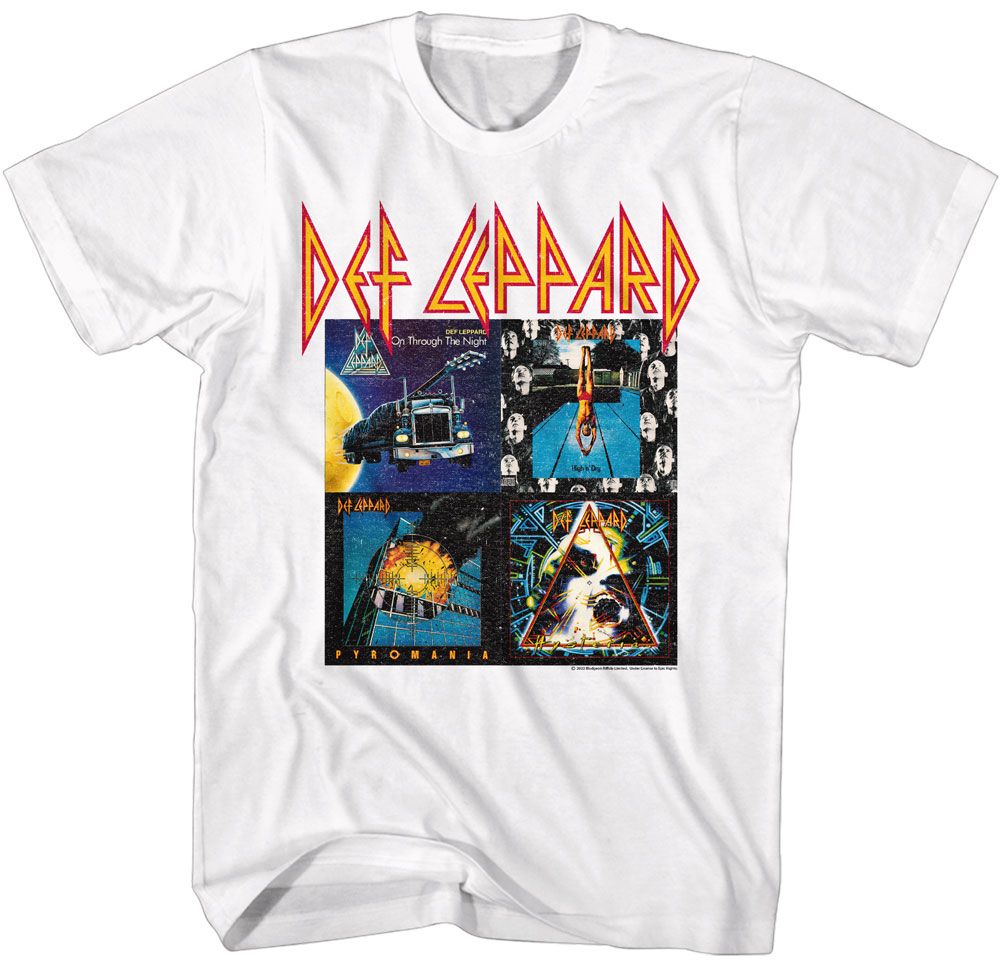 DEF LEPPARD Eye-Catching T-Shirt, 80s