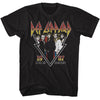 DEF LEPPARD Eye-Catching T-Shirt, 1987 Live In Concert