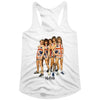 Women Exclusive DEF LEPPARD Eye-Catching Racerback, Band in Short
