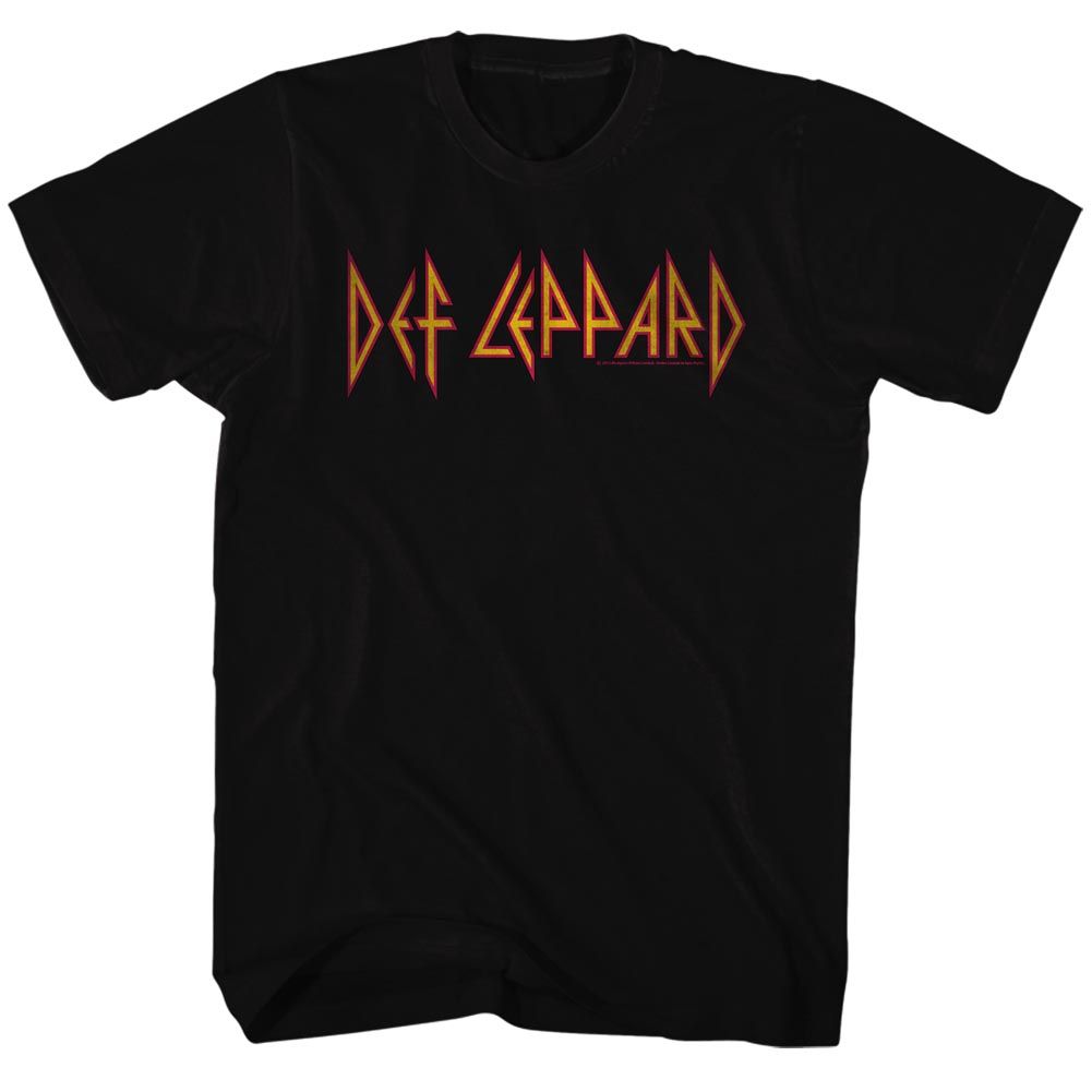 DEF LEPPARD Eye-Catching T-Shirt, Logo