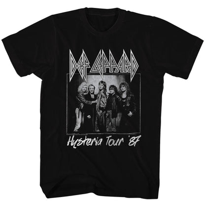 DEF LEPPARD Eye-Catching T-Shirt, Hysteria Tour &