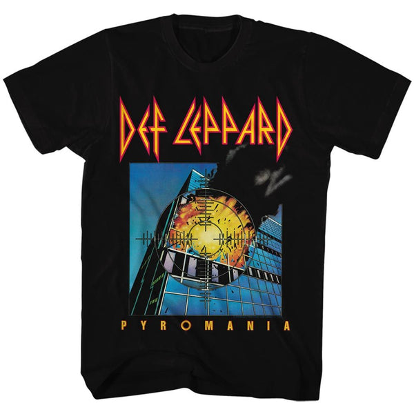 DEF LEPPARD Eye-Catching T-Shirt, Pyromania