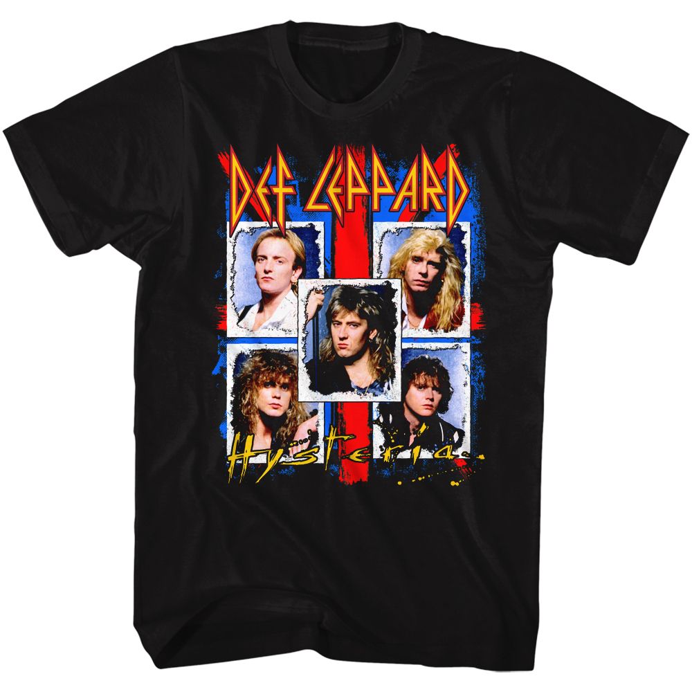 DEF LEPPARD Eye-Catching T-Shirt, Members