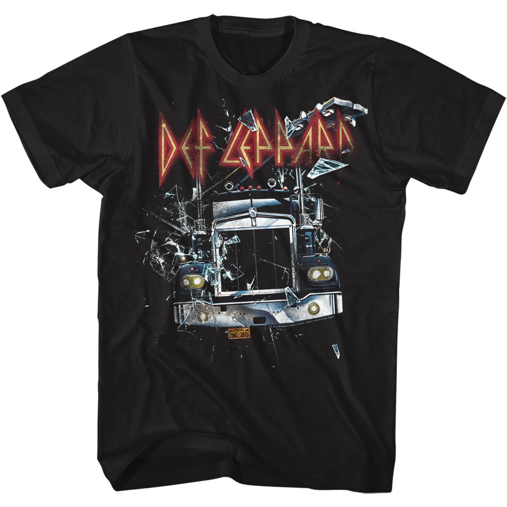 DEF LEPPARD Eye-Catching T-Shirt, On Through The Glass