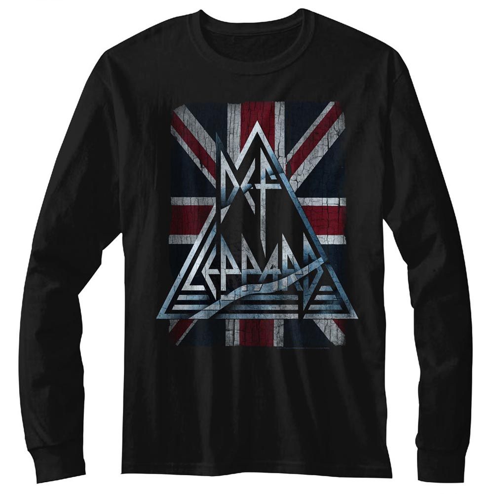 DEF LEPPARD Eye-Catching Long Sleeve T-Shirt, Jacked Up