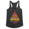 Women Exclusive DEF LEPPARD Eye-Catching Racerback, On Tour 83