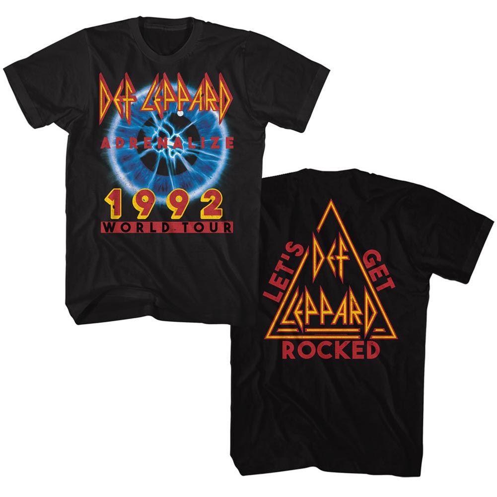 DEF LEPPARD Eye-Catching T-Shirt, Adrenalize Tour 1992