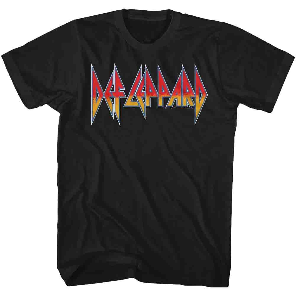 DEF LEPPARD Eye-Catching T-Shirt, Logo Big