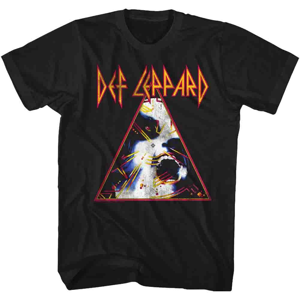 DEF LEPPARD Eye-Catching T-Shirt, Hysteria Big