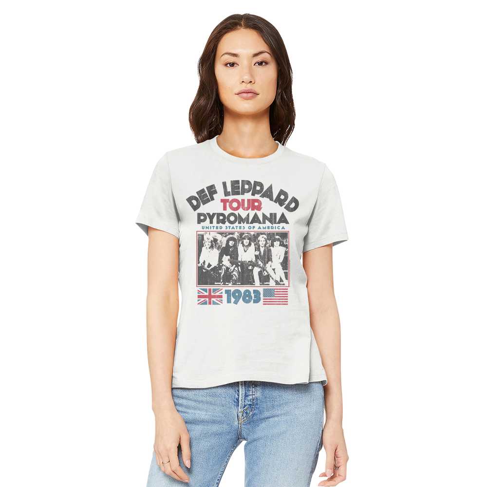 DEF LEPPARD T-Shirt, Pyro USA 1983