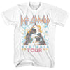 DEF LEPPARD Eye-Catching T-Shirt, Hysteria 88