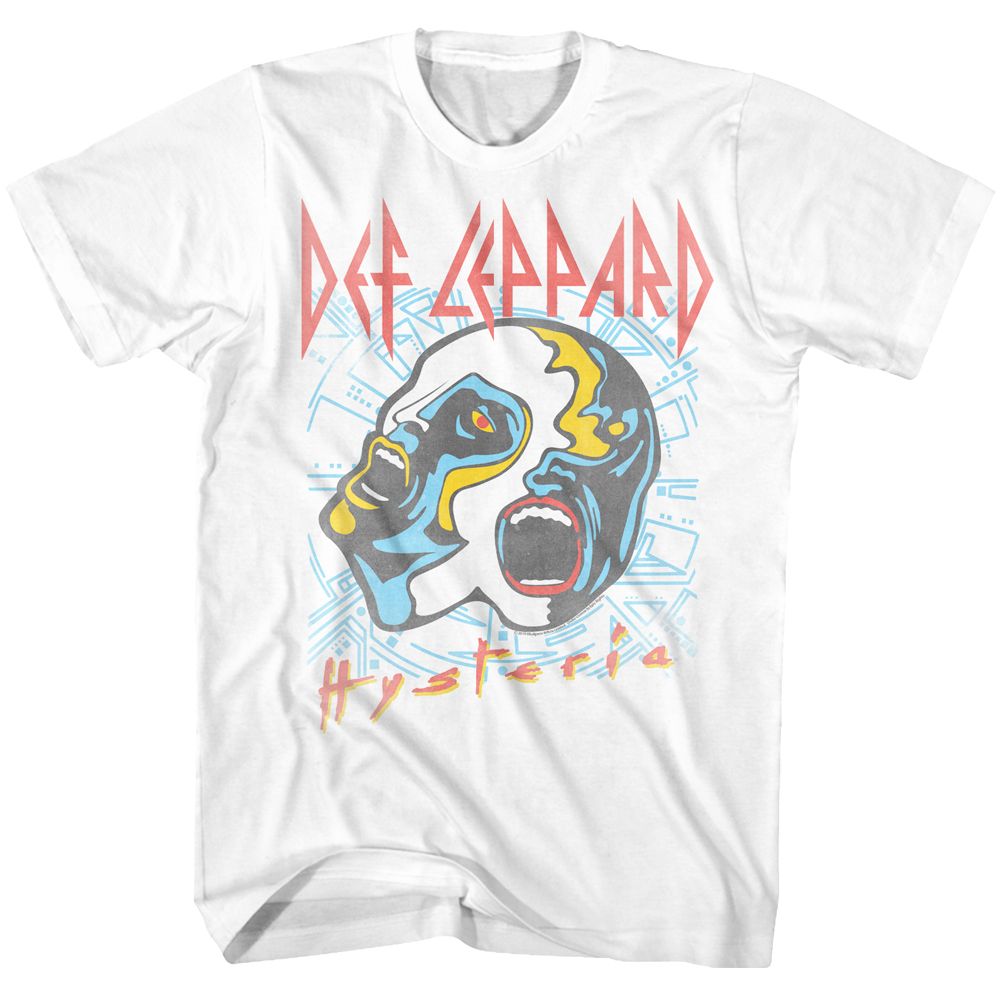 DEF LEPPARD Eye-Catching T-Shirt, Faces