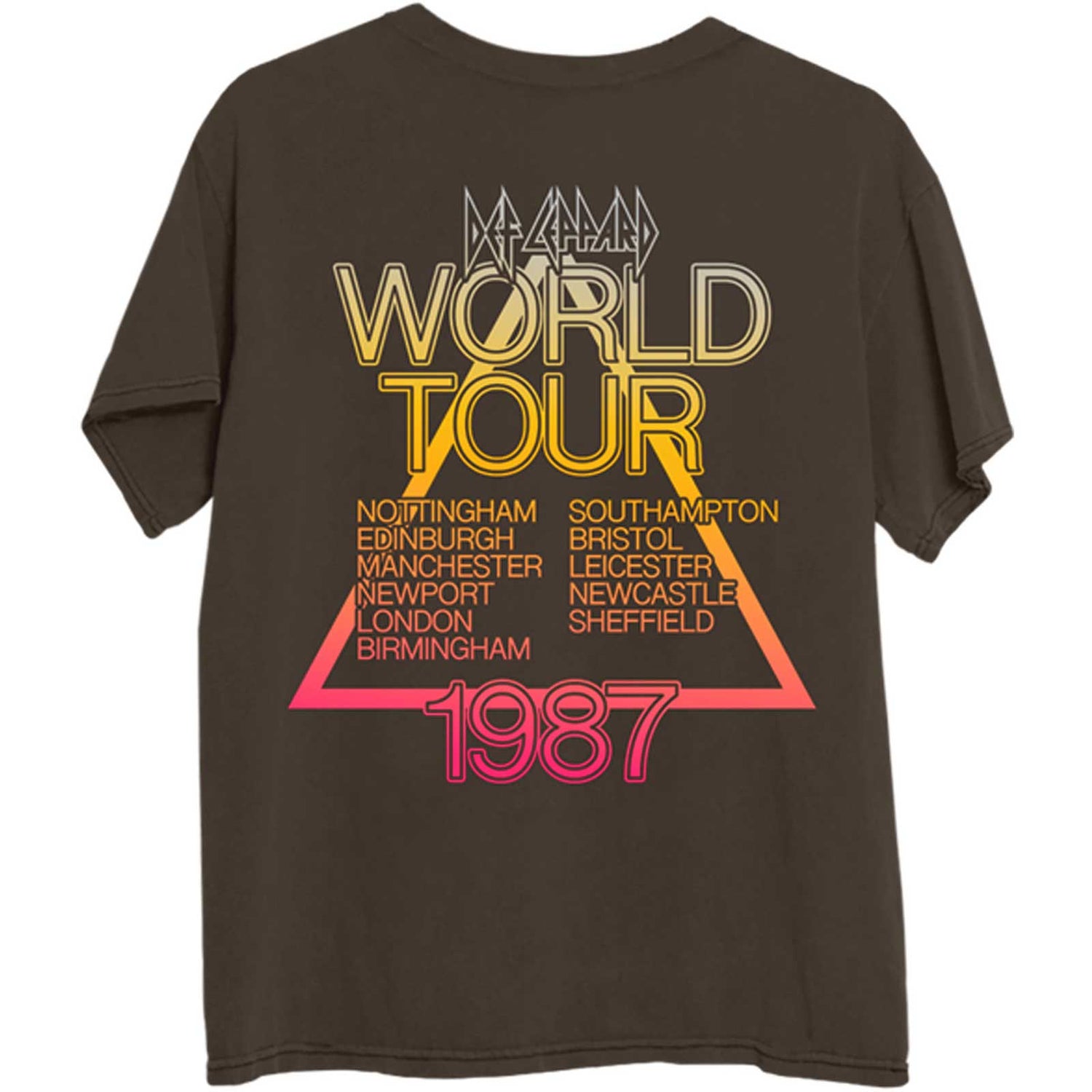 DEF LEPPARD Attractive T-Shirt, Hysteria World Tour