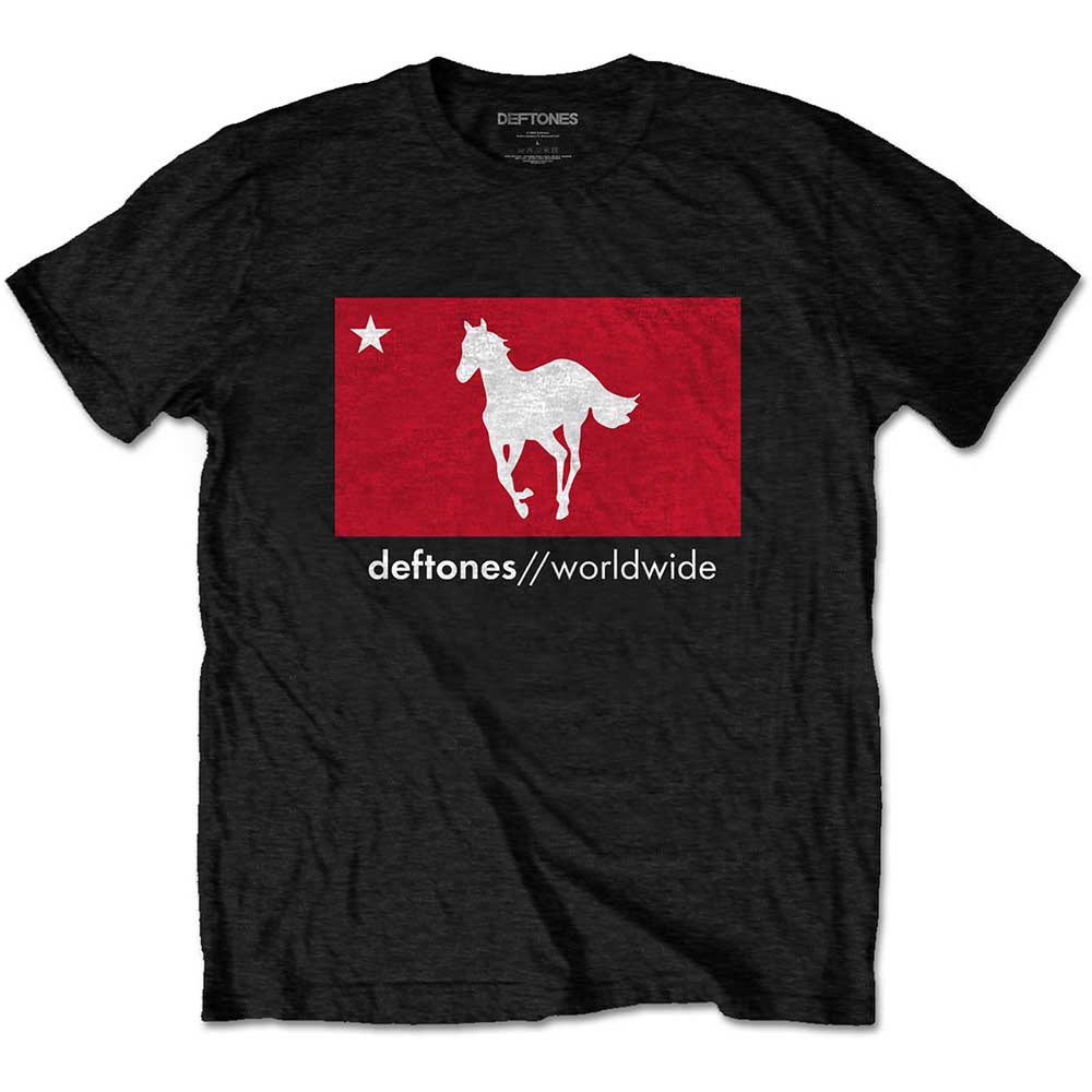 DEFTONES Attractive T-Shirt, Star &amp; Pony