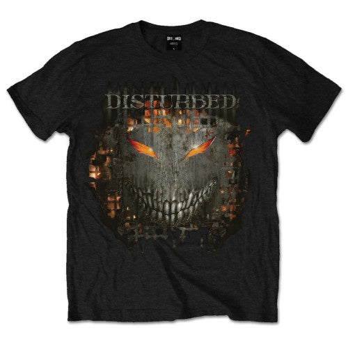 DISTURBED Attractive T-Shirt, Fire Behind