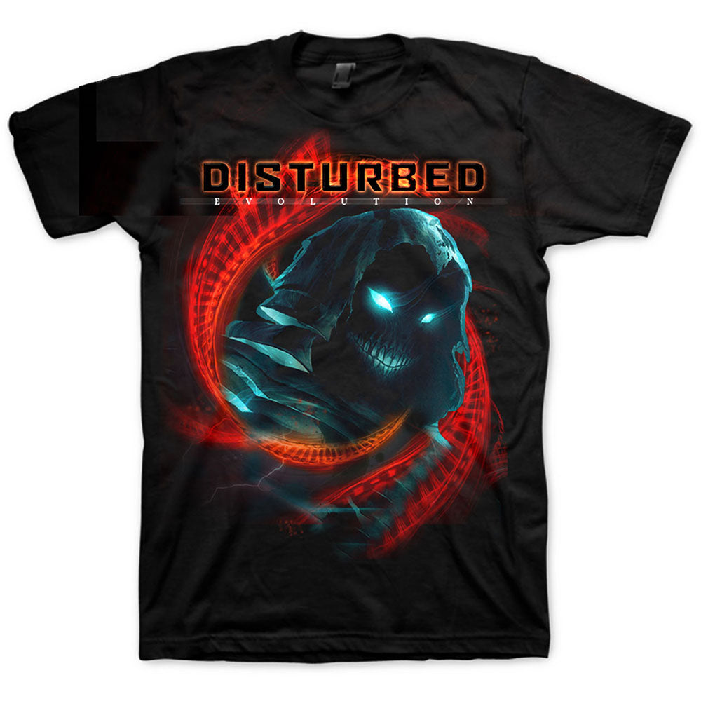 DISTURBED Attractive T-Shirt, Dna Swirl