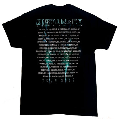 DISTURBED Attractive T-Shirt, Apocalypse Date Back