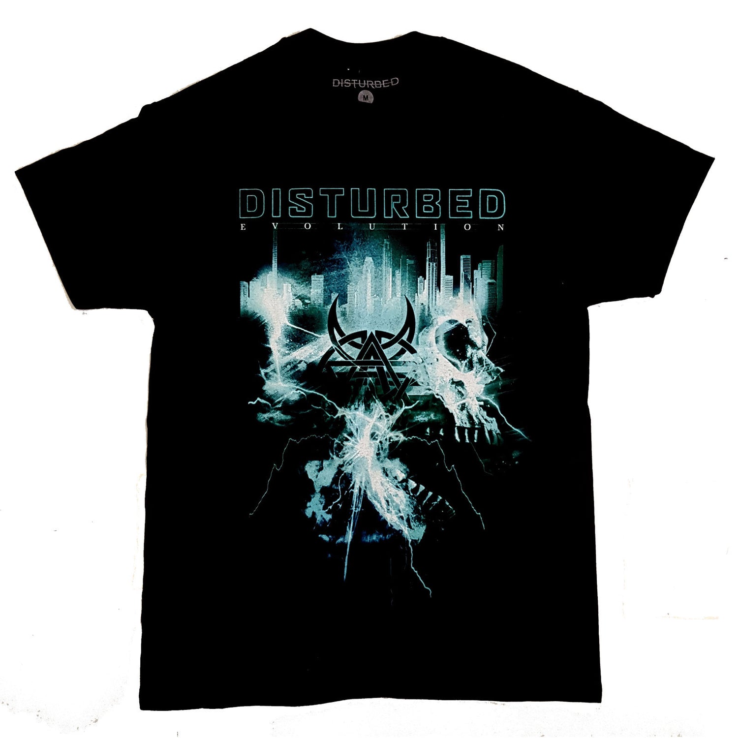 DISTURBED Attractive T-Shirt, Apocalypse Date Back