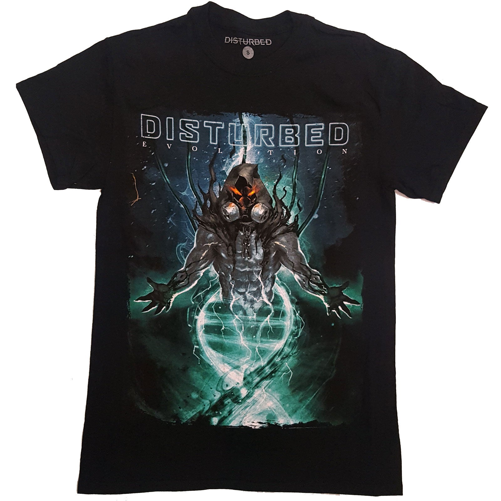 DISTURBED Attractive T-Shirt, Evolve Date Back