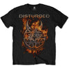 DISTURBED Attractive T-Shirt, Burning Belief