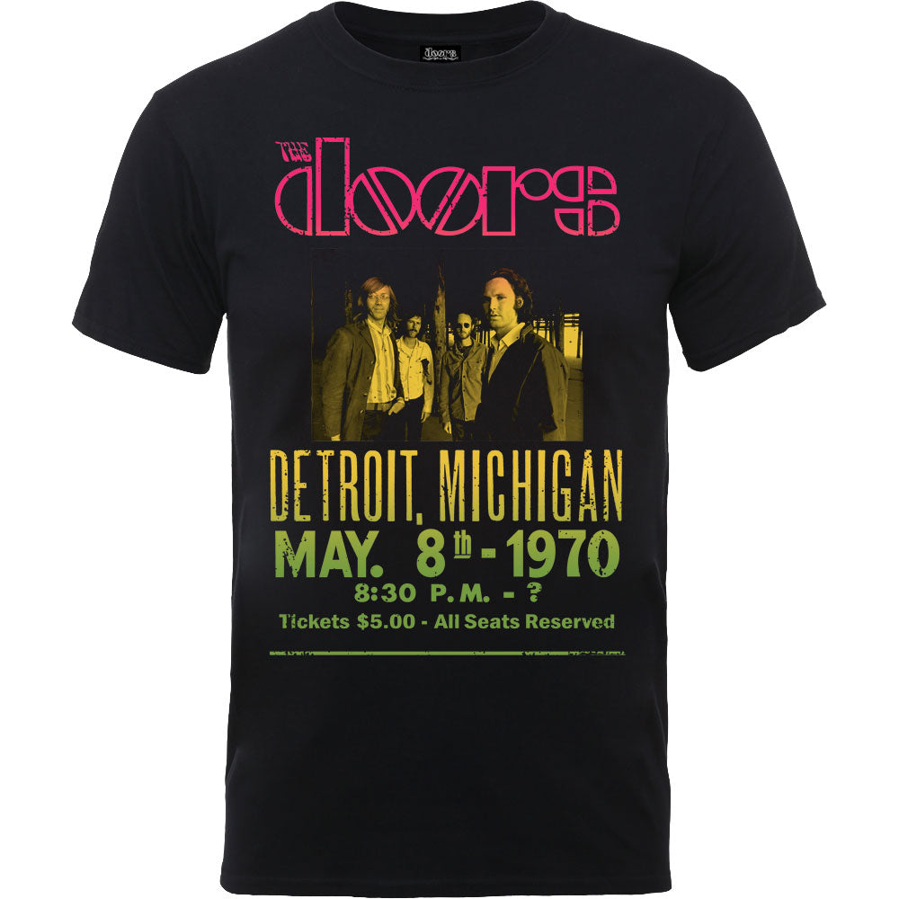 THE DOORS Attractive T-Shirt, Gradient Show Poster