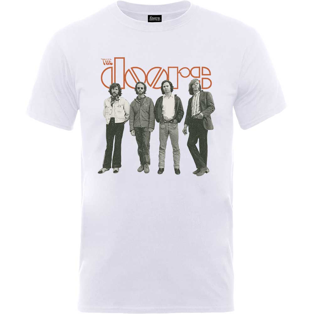 THE DOORS Attractive T-Shirt, Band Standing