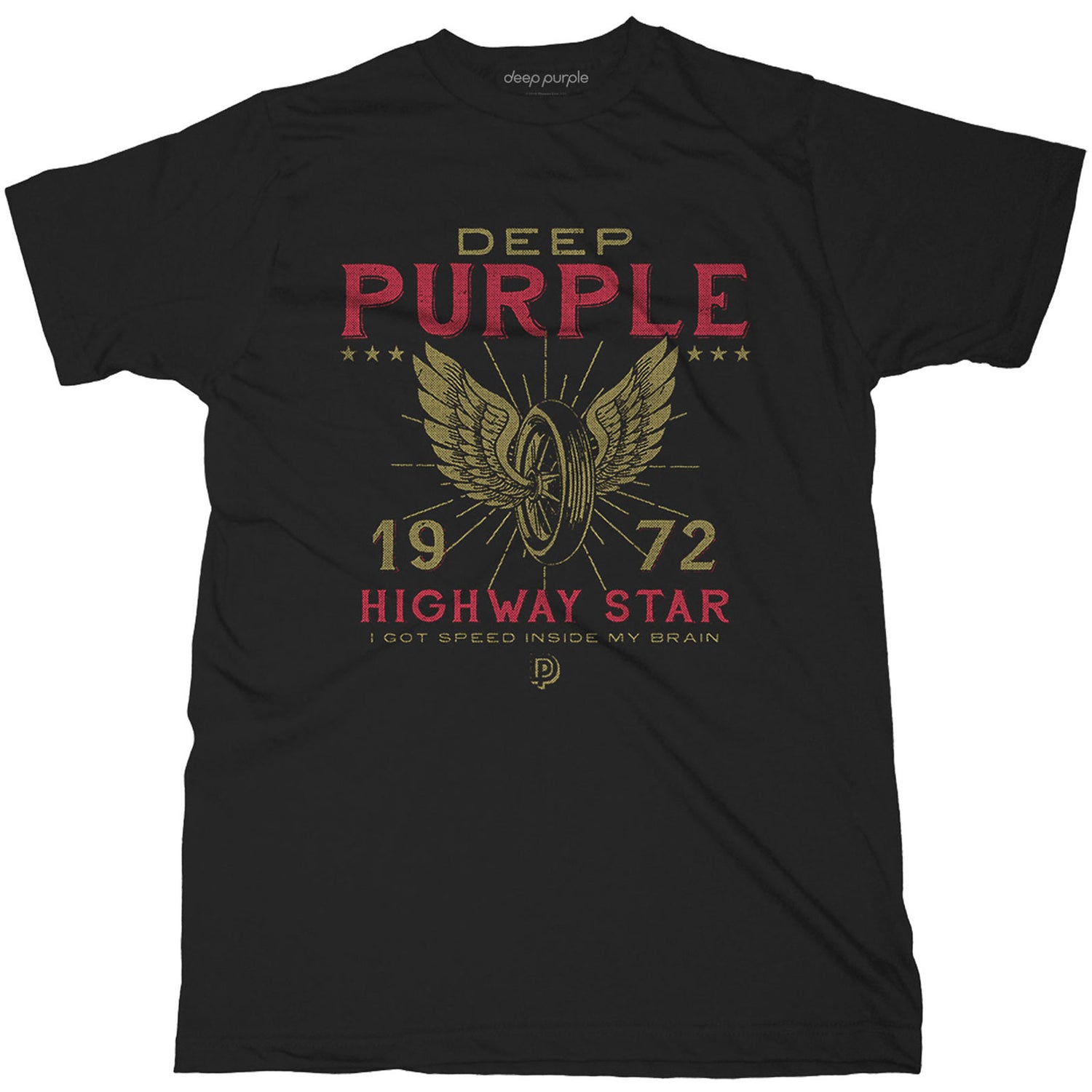 DEEP PURPLE Attractive T-Shirt, Highway Star