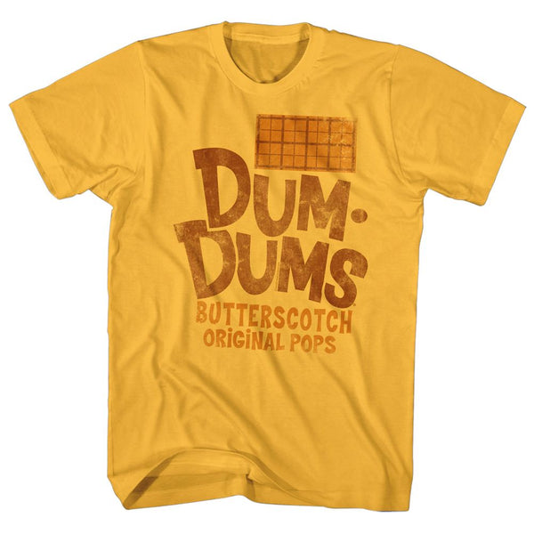 DUM DUMS Cute T-Shirt, Butterscotch