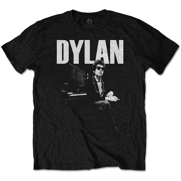 BOB DYLAN Attractive T-Shirt, At Piano