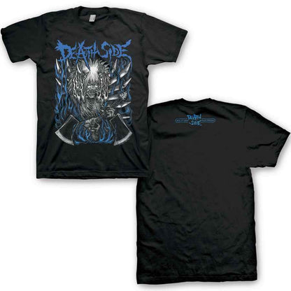 DEATH SIDE Powerful T-Shirt, Blue Flame