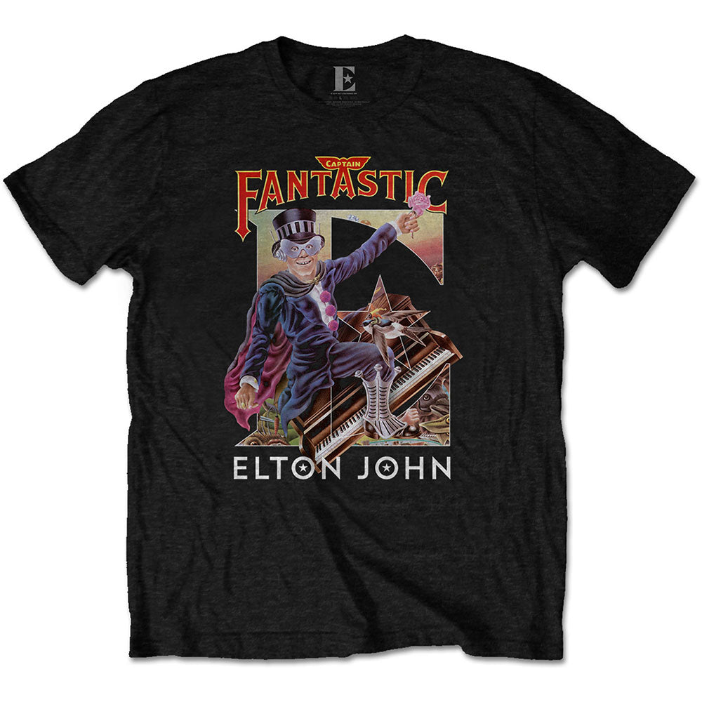 ELTON JOHN Attractive T-Shirt, Captain Fantastic