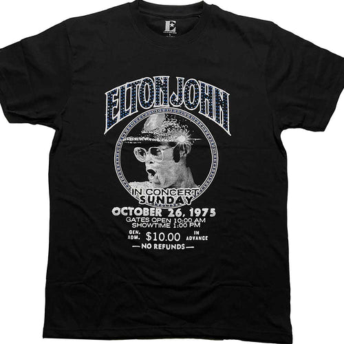 Band Merch | JOHN Licensed Authentic ELTON T-Shirts, Officially