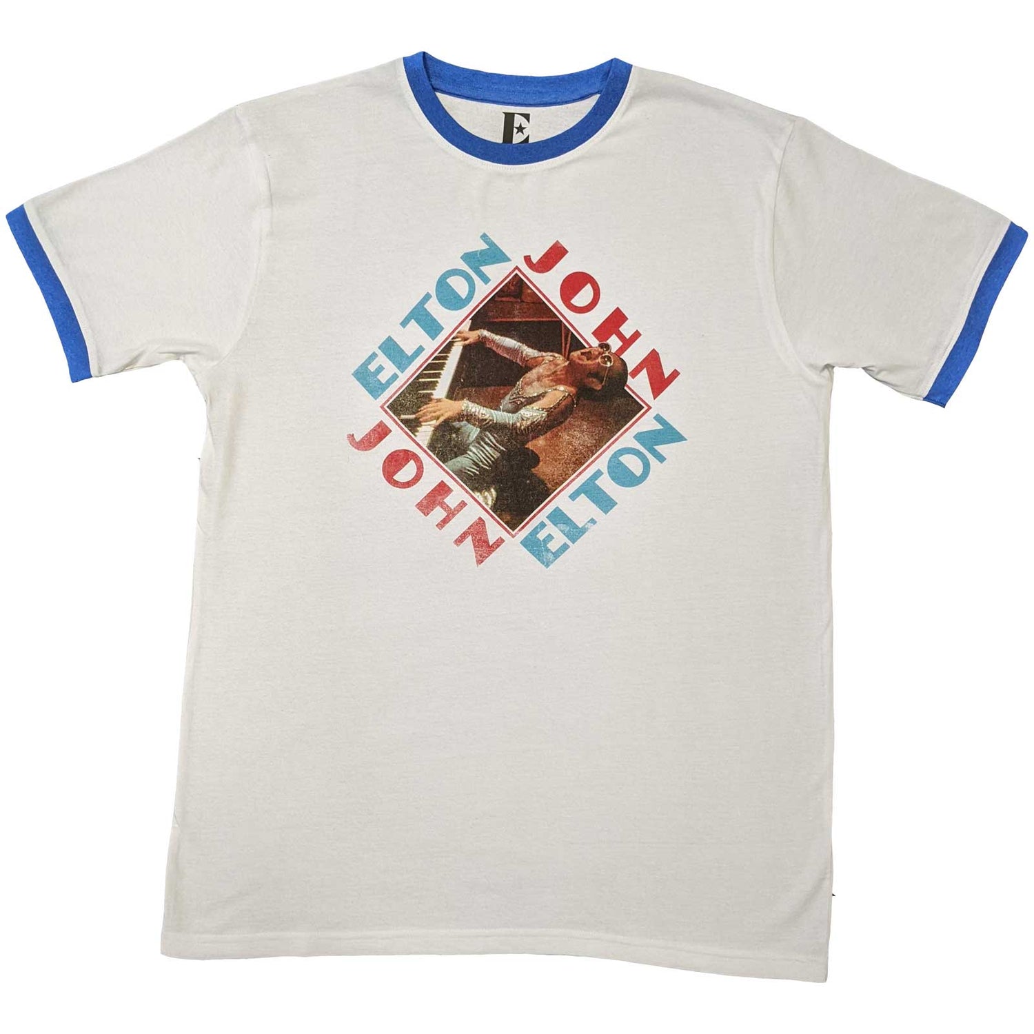 ELTON JOHN Attractive T-Shirt, Piano Diamond