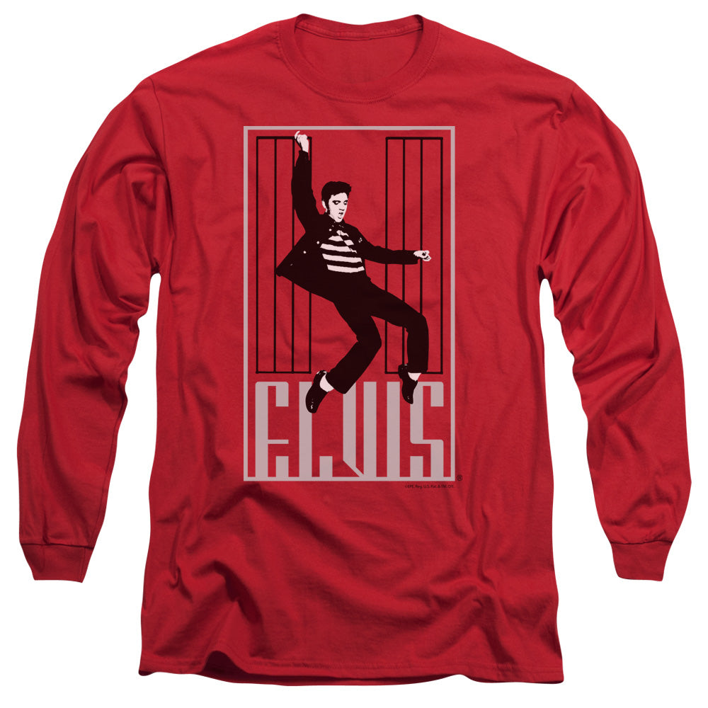 ELVIS PRESLEY Impressive Long Sleeve T-Shirt, One Jailhouse