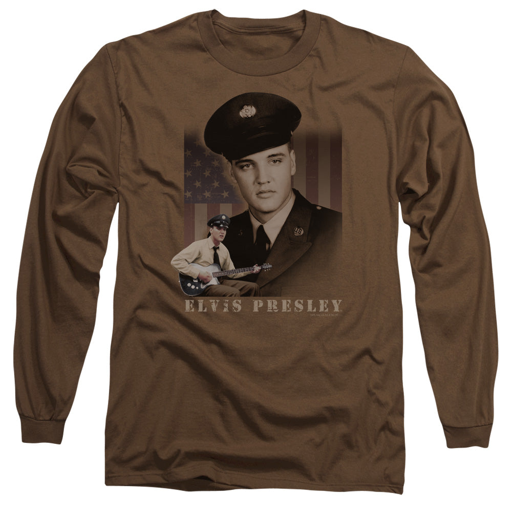 ELVIS PRESLEY Impressive Long Sleeve T-Shirt, GI Elvis